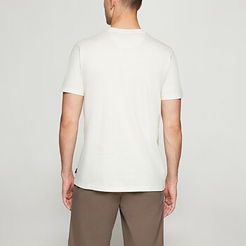 Signal - Finn Print Tee - Ecru Vapor