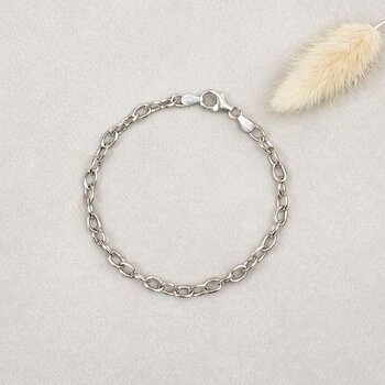IAMLUND Berlock armband silver