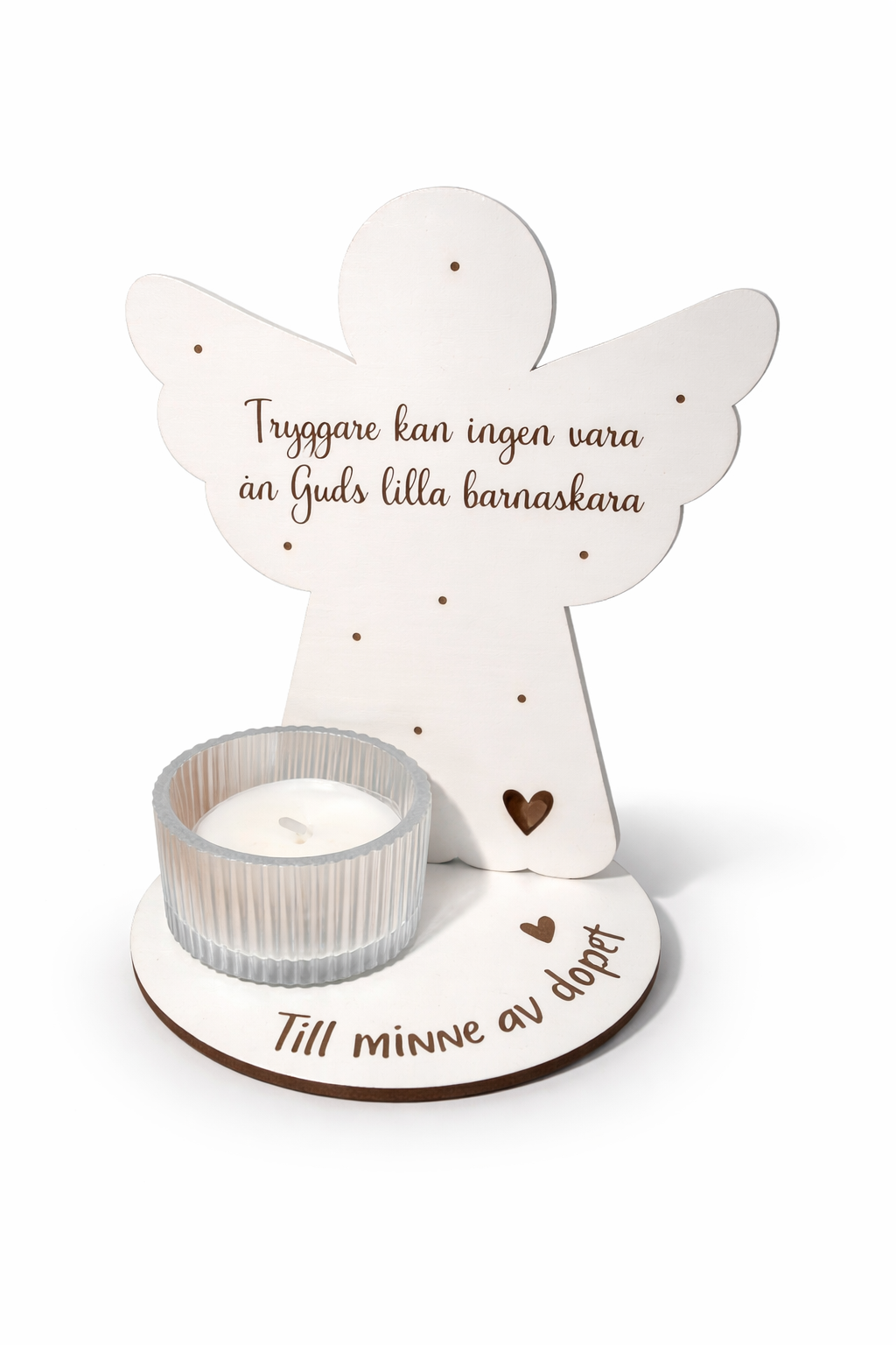 Dopängel med ljus Stor ängel - 5