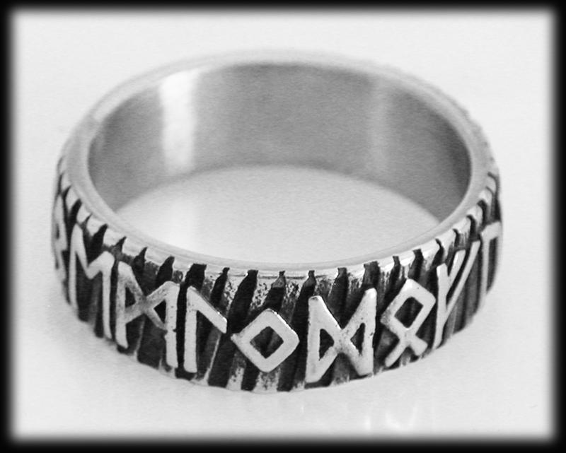 7 mm. Snygg runring i stål. - 5
