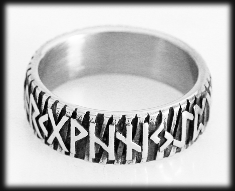 7 mm. Snygg runring i stål. - 3