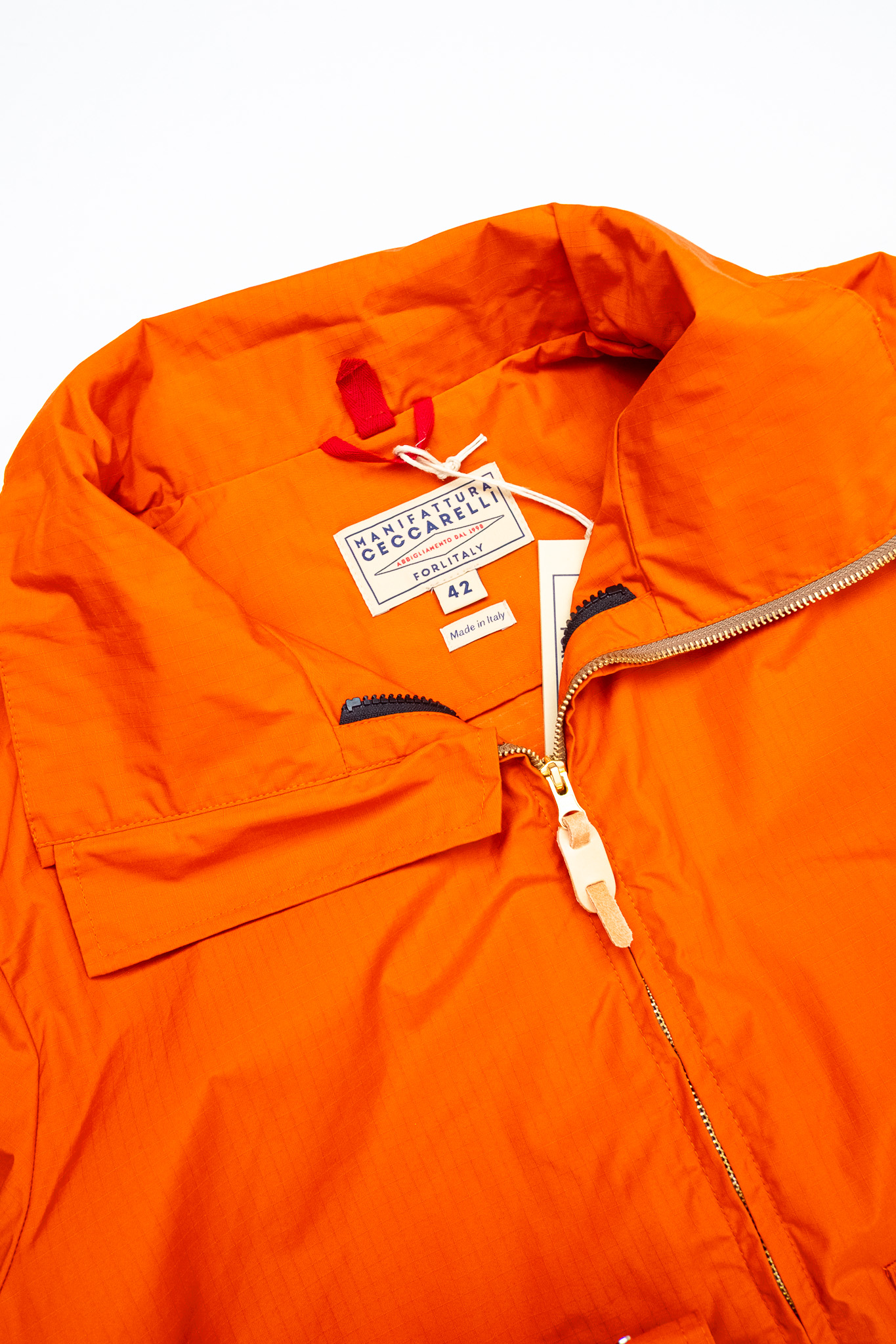 Manifattura Ceccarelli - All Season Blazer Coat Orange - 9