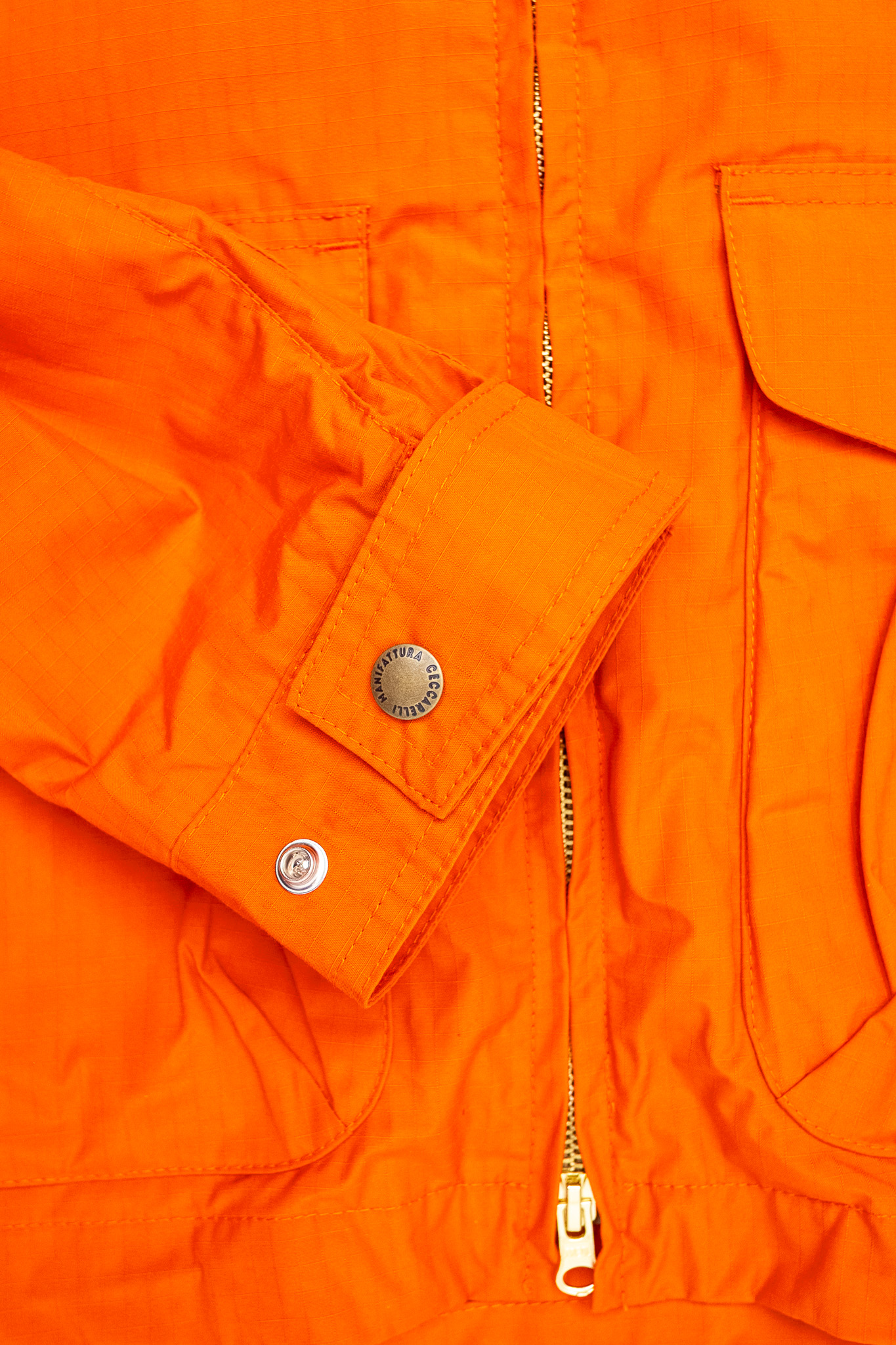 Manifattura Ceccarelli - All Season Blazer Coat Orange - 7