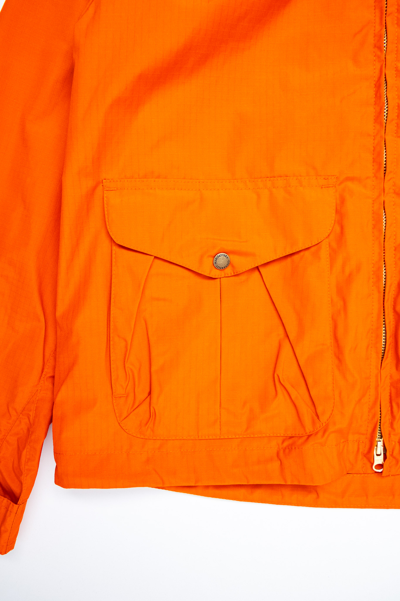 Manifattura Ceccarelli - All Season Blazer Coat Orange - 6