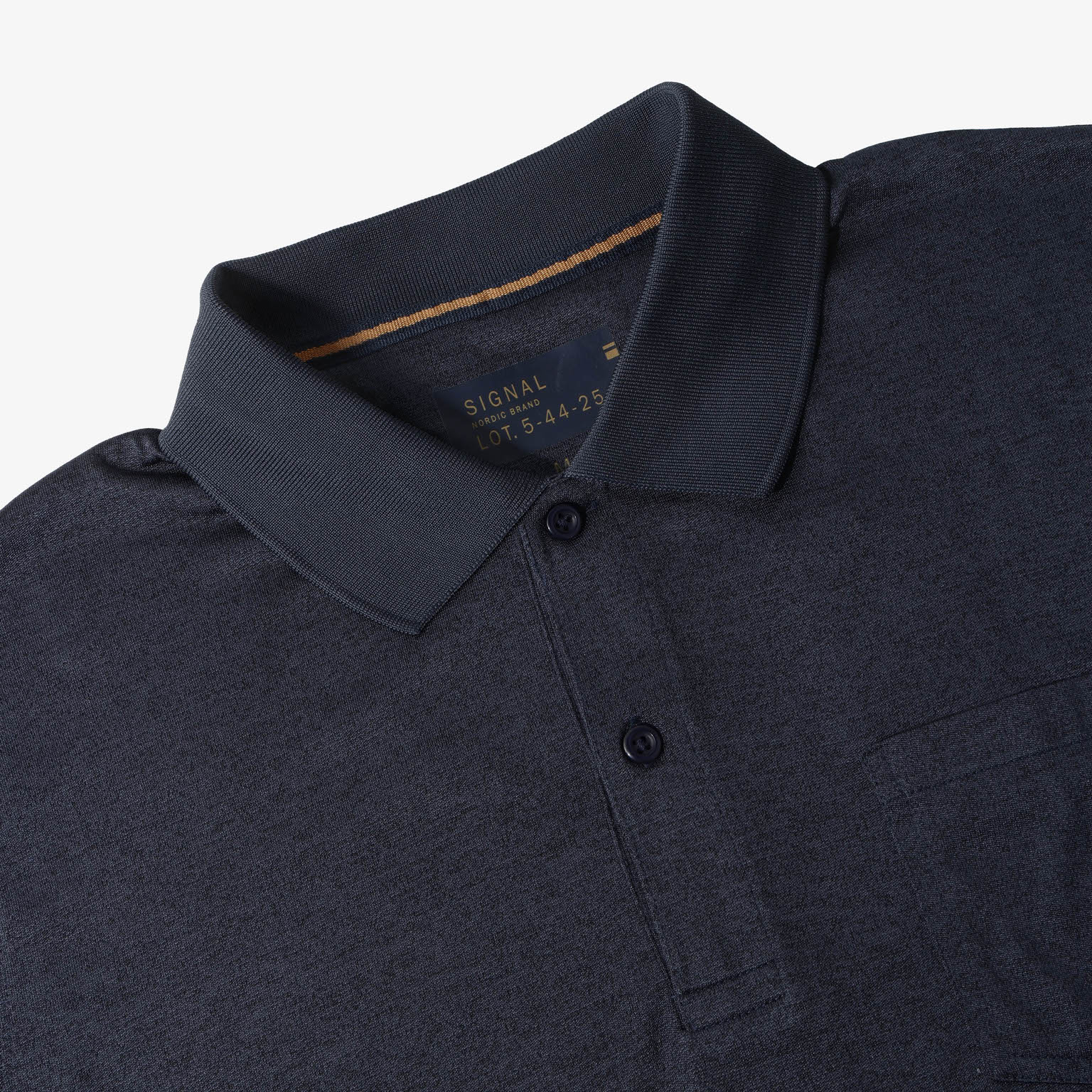 Signal - Thomas Pocket Tech Polo - Blue Captain - 3