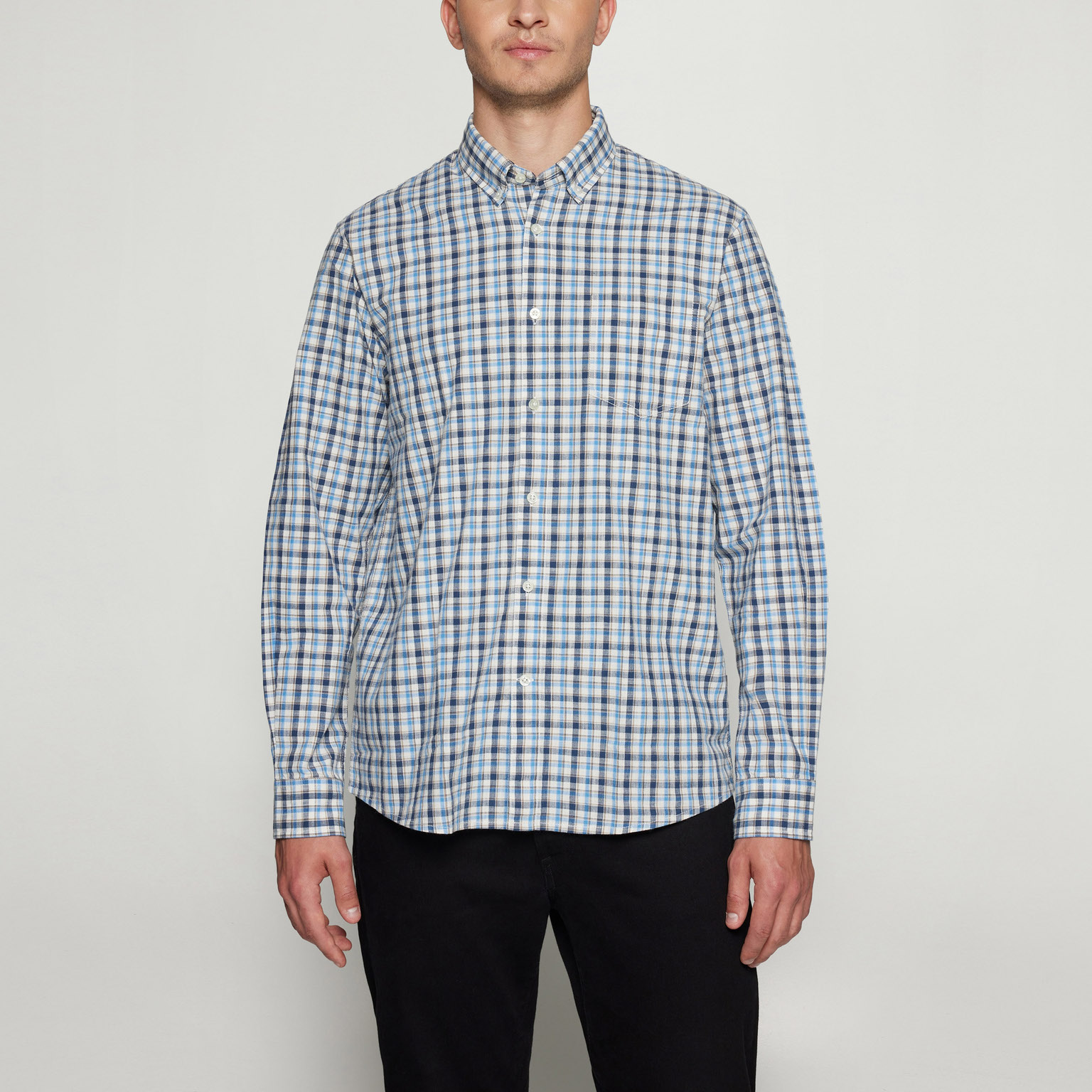 Signal - Gabriel Slub Check - Warm Beige