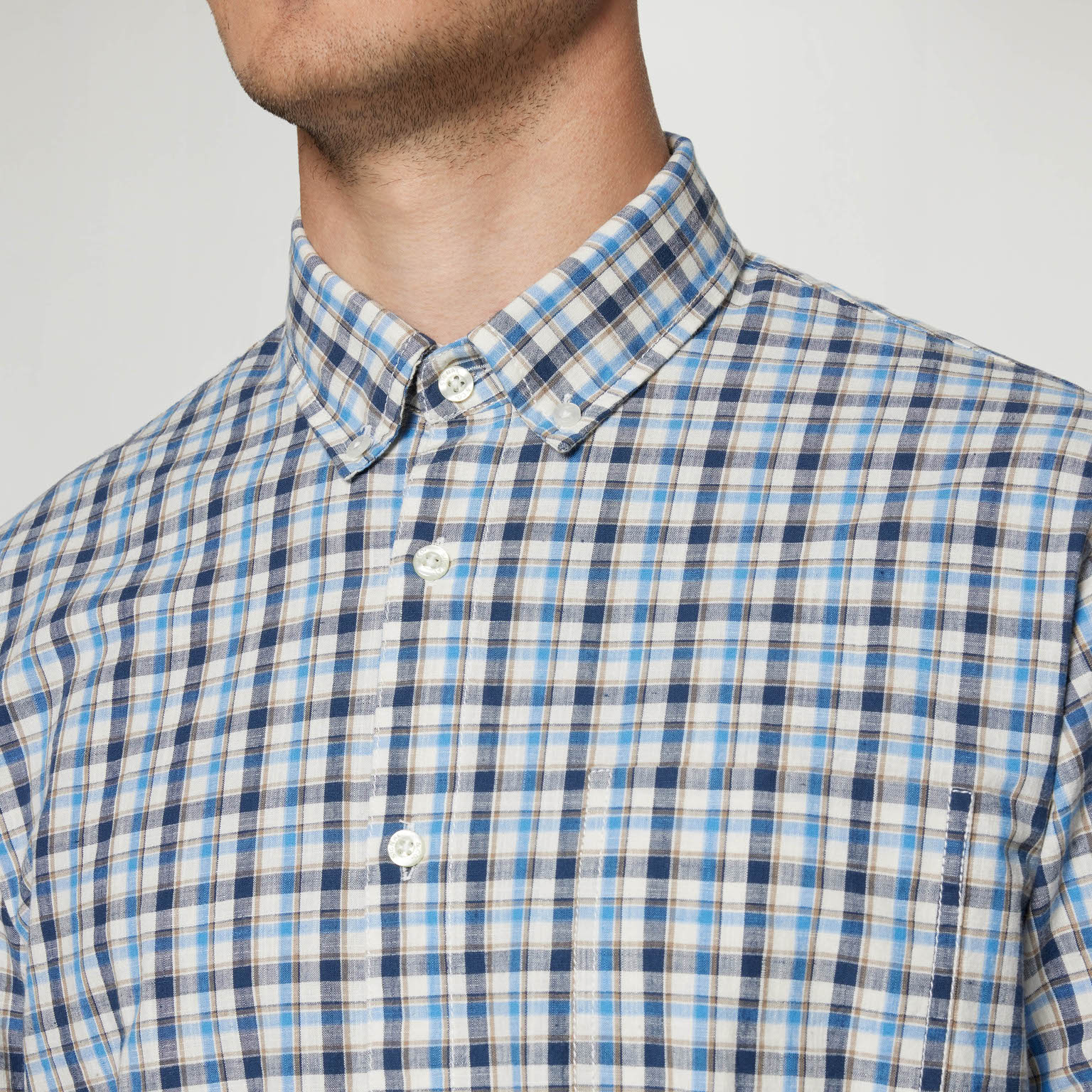 Signal - Gabriel Slub Check - Warm Beige - 4