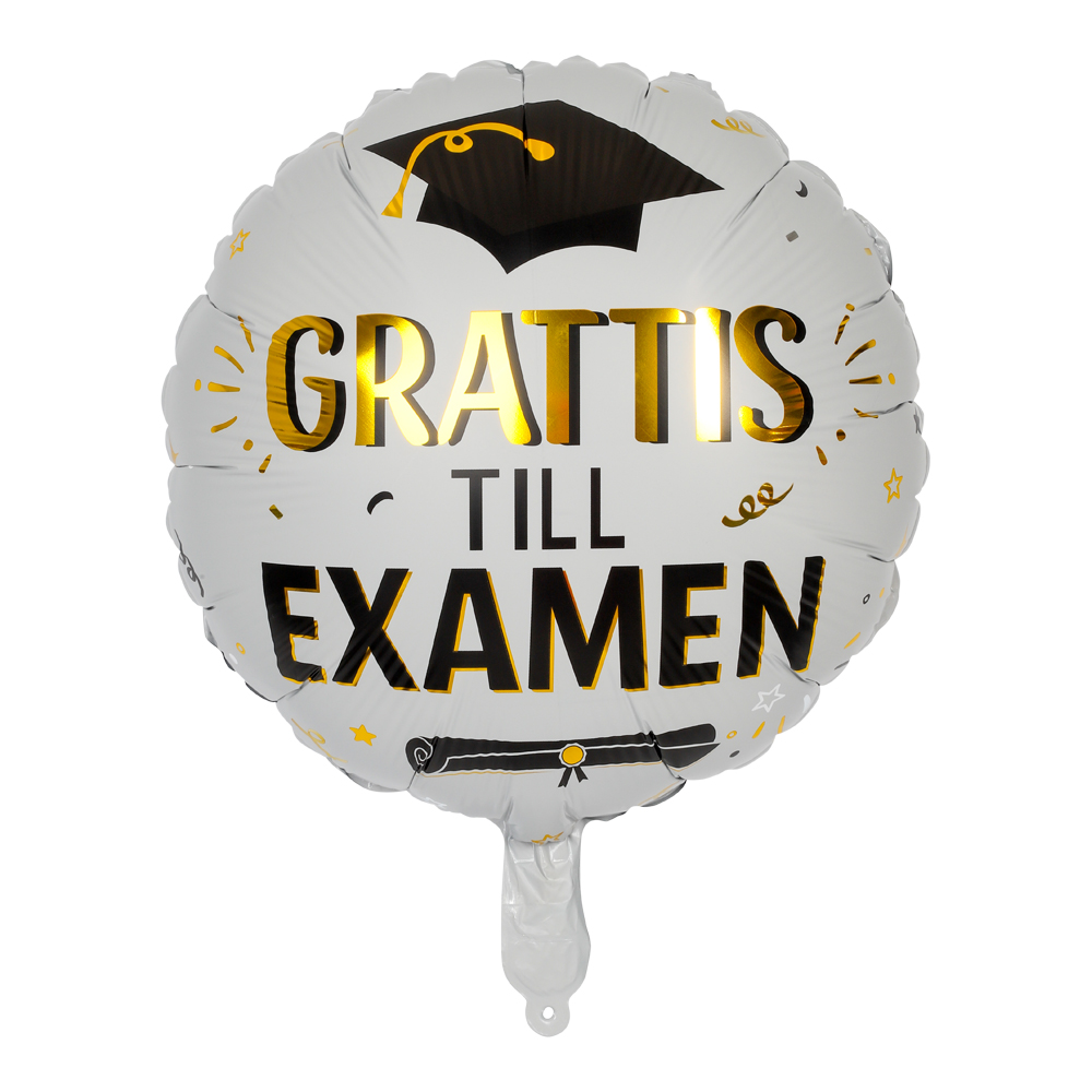 Folieballong "Grattis till Examen" 