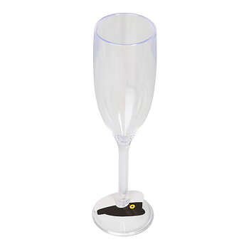 Champagneglas tags - Studentmössor