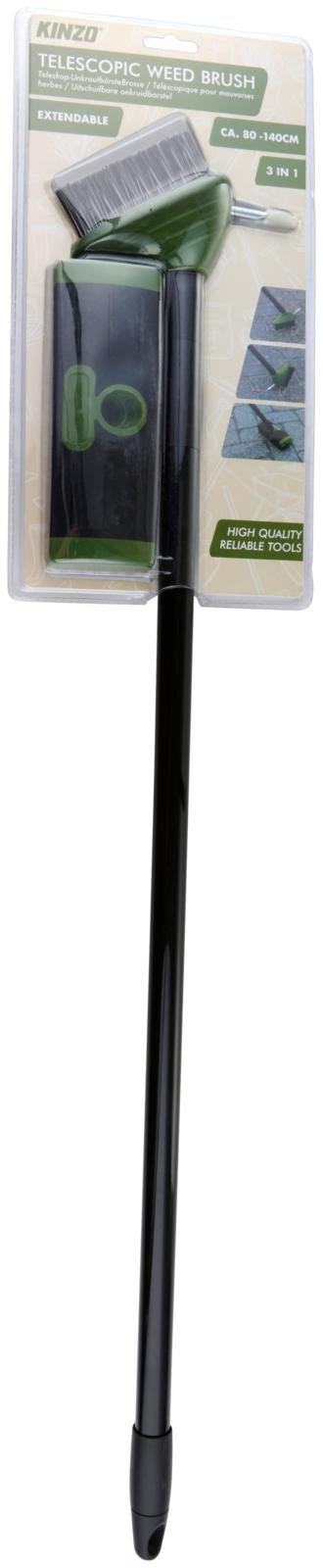 Teleskopisk Ogräsborste 3-i-1