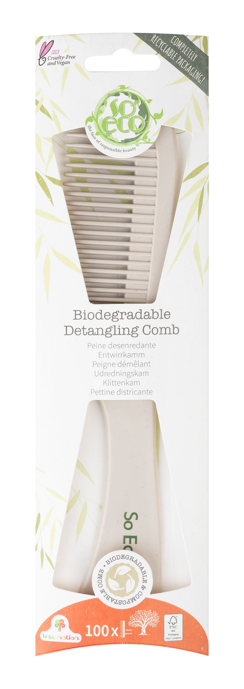 So Eco Biodegradable Detangling Comb