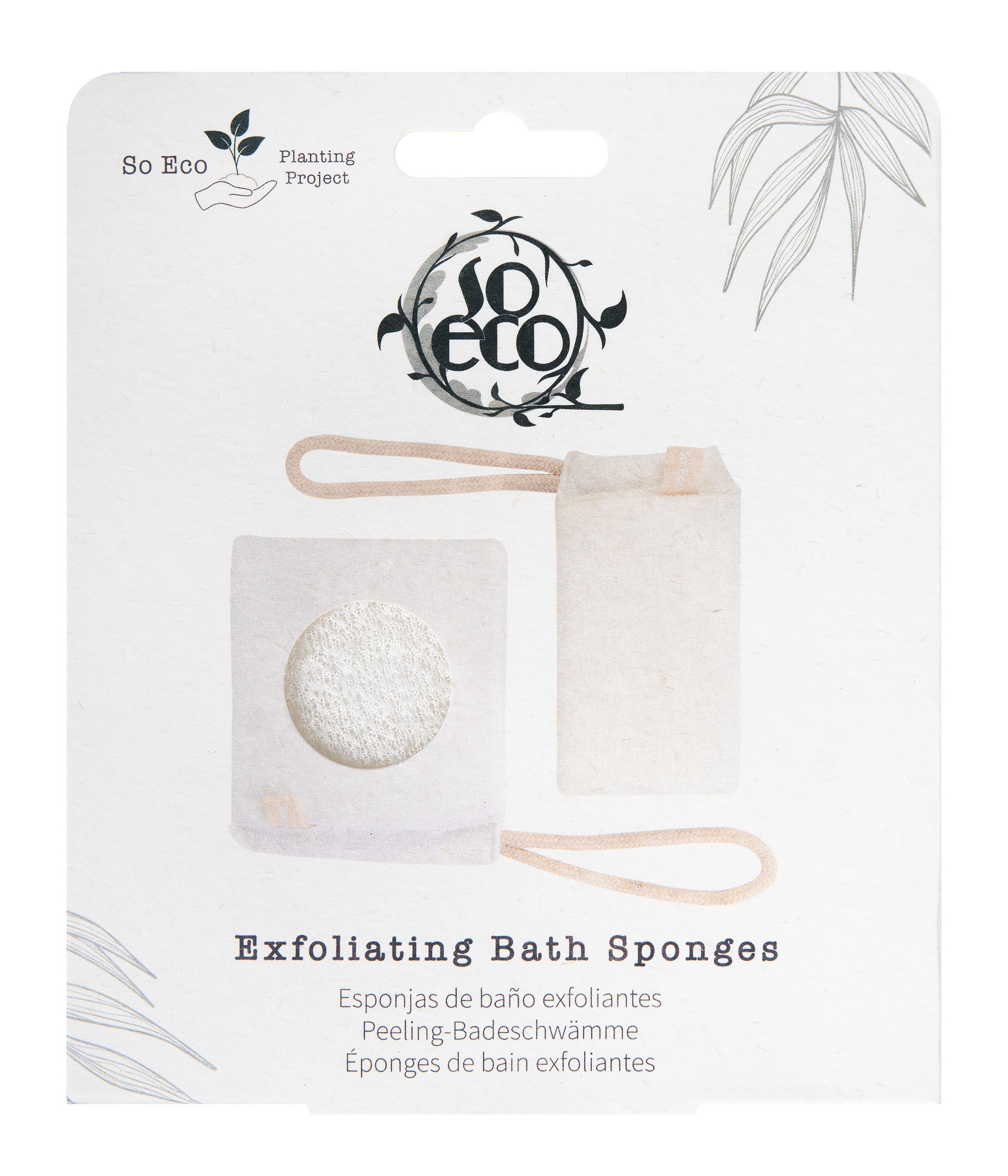 So Eco Exfoliating Bath Sponges