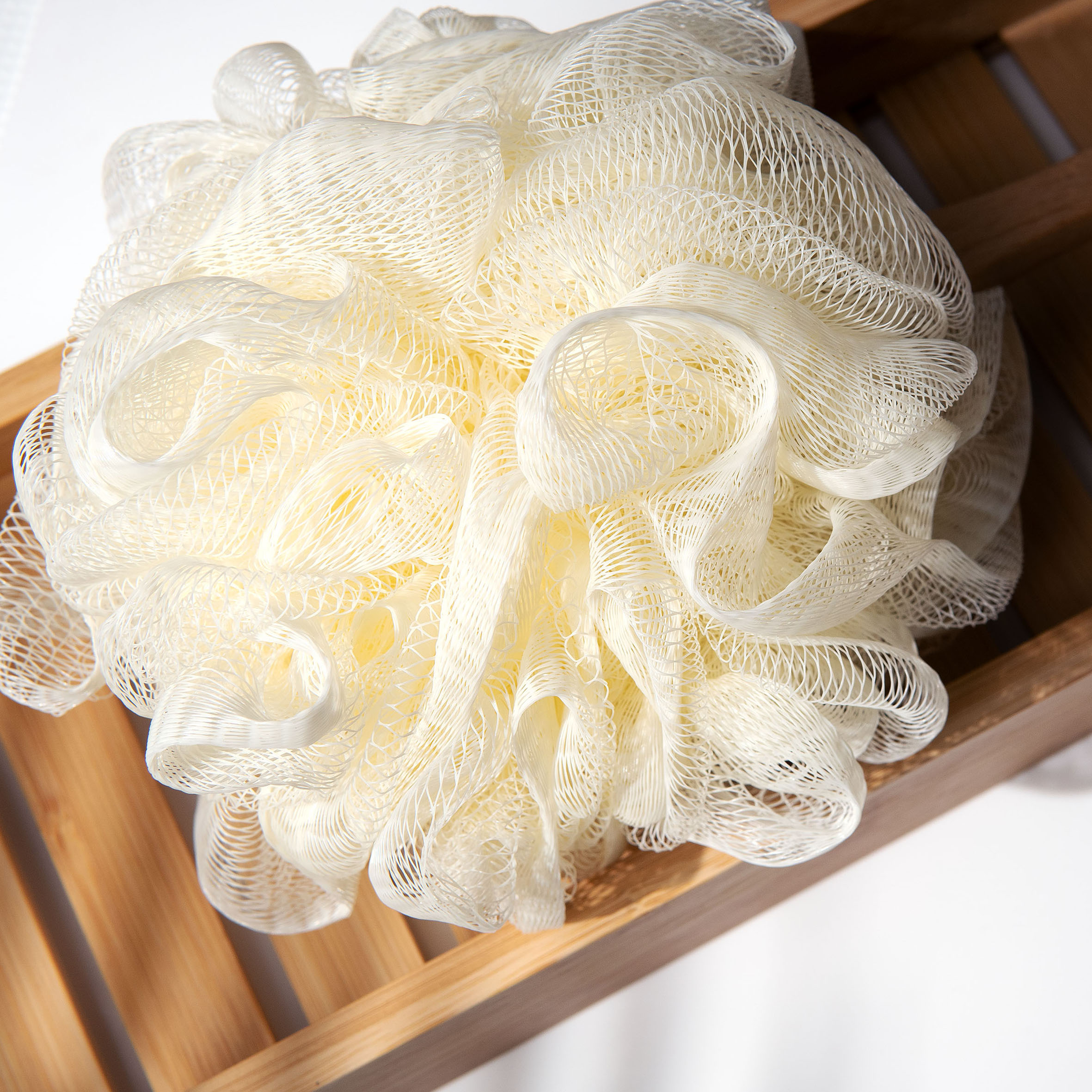 So Eco Long Handle Shower Pouf - 4