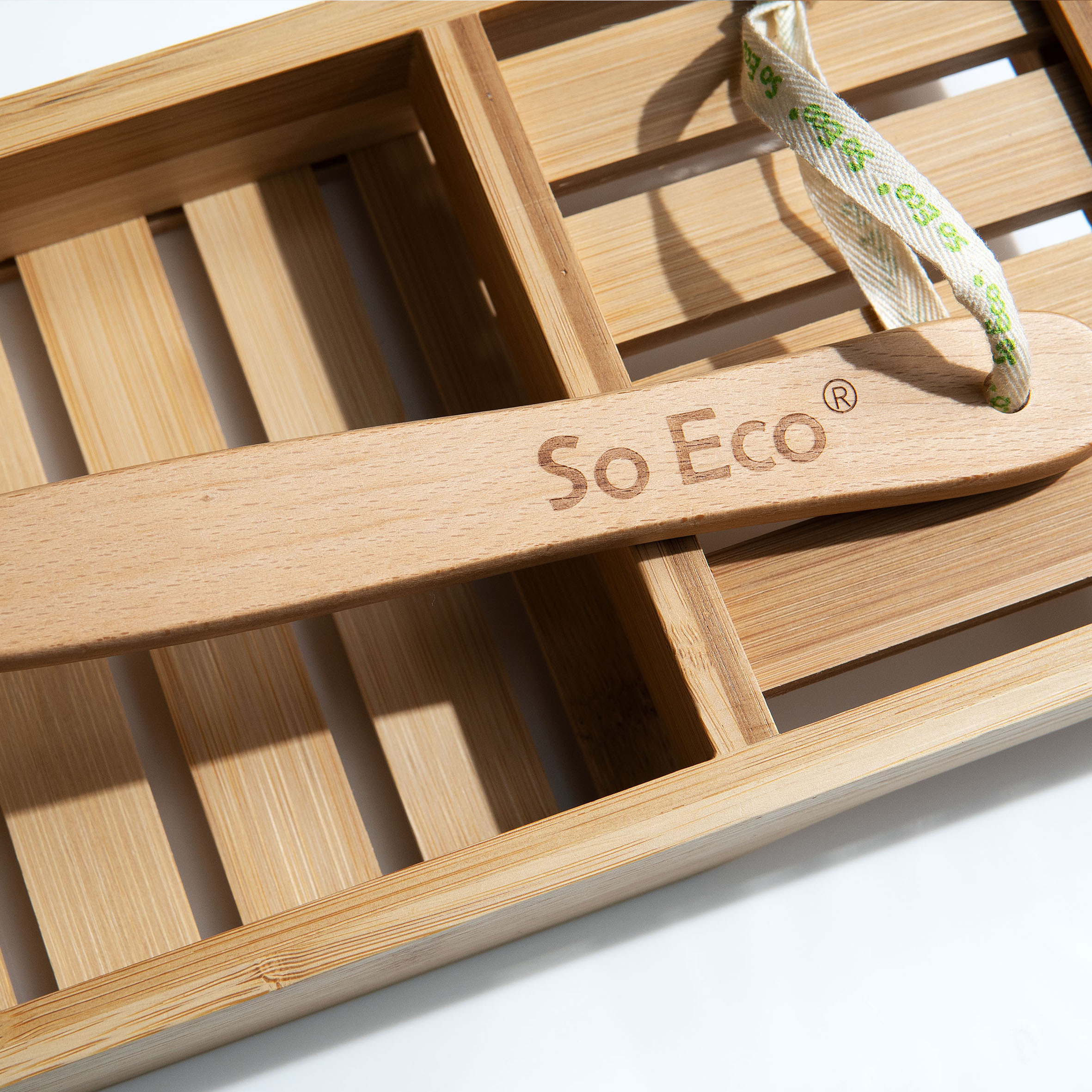 So Eco Long Handle Shower Pouf - 5