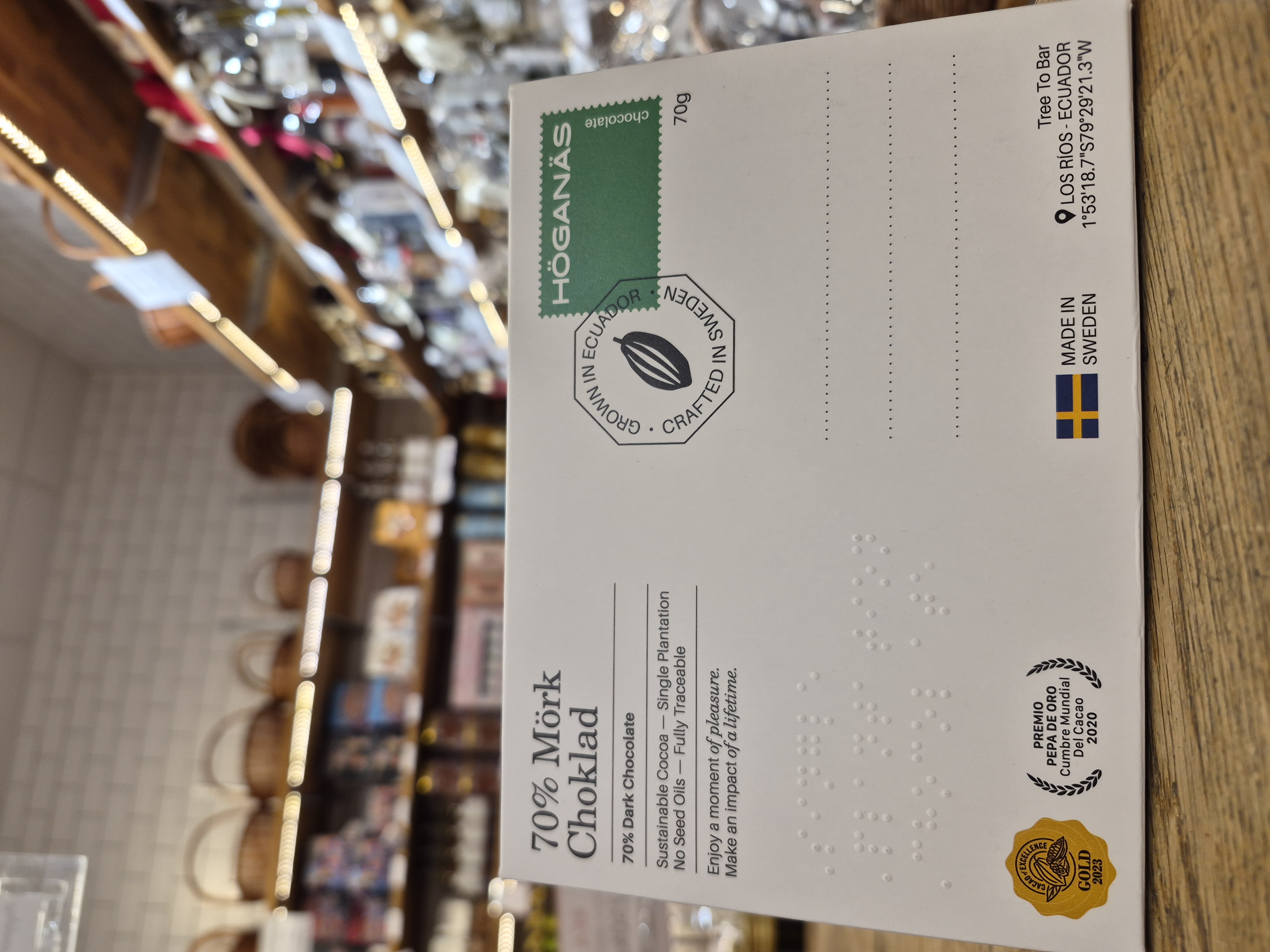 Höganäs -70% Mörk Choklad