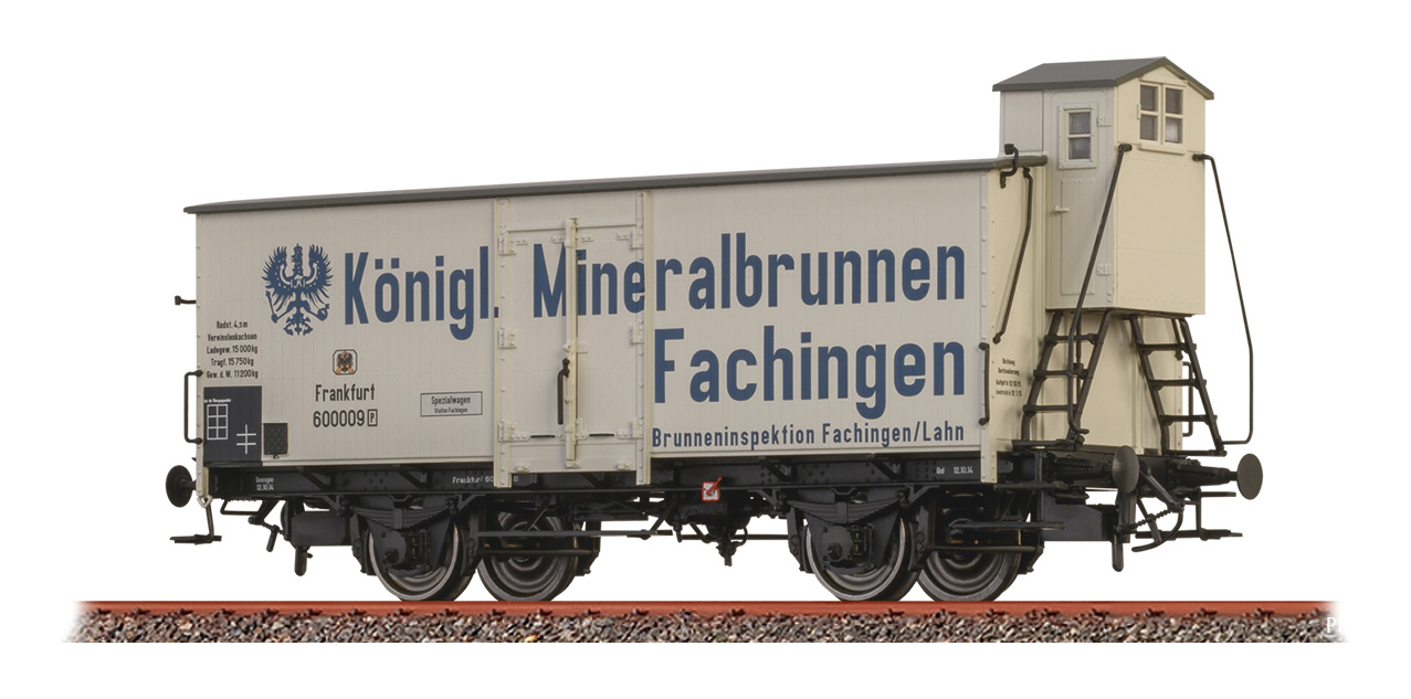 Beer Car "Königl. Mineralbrunnen Fachingen" K.P.E.V.