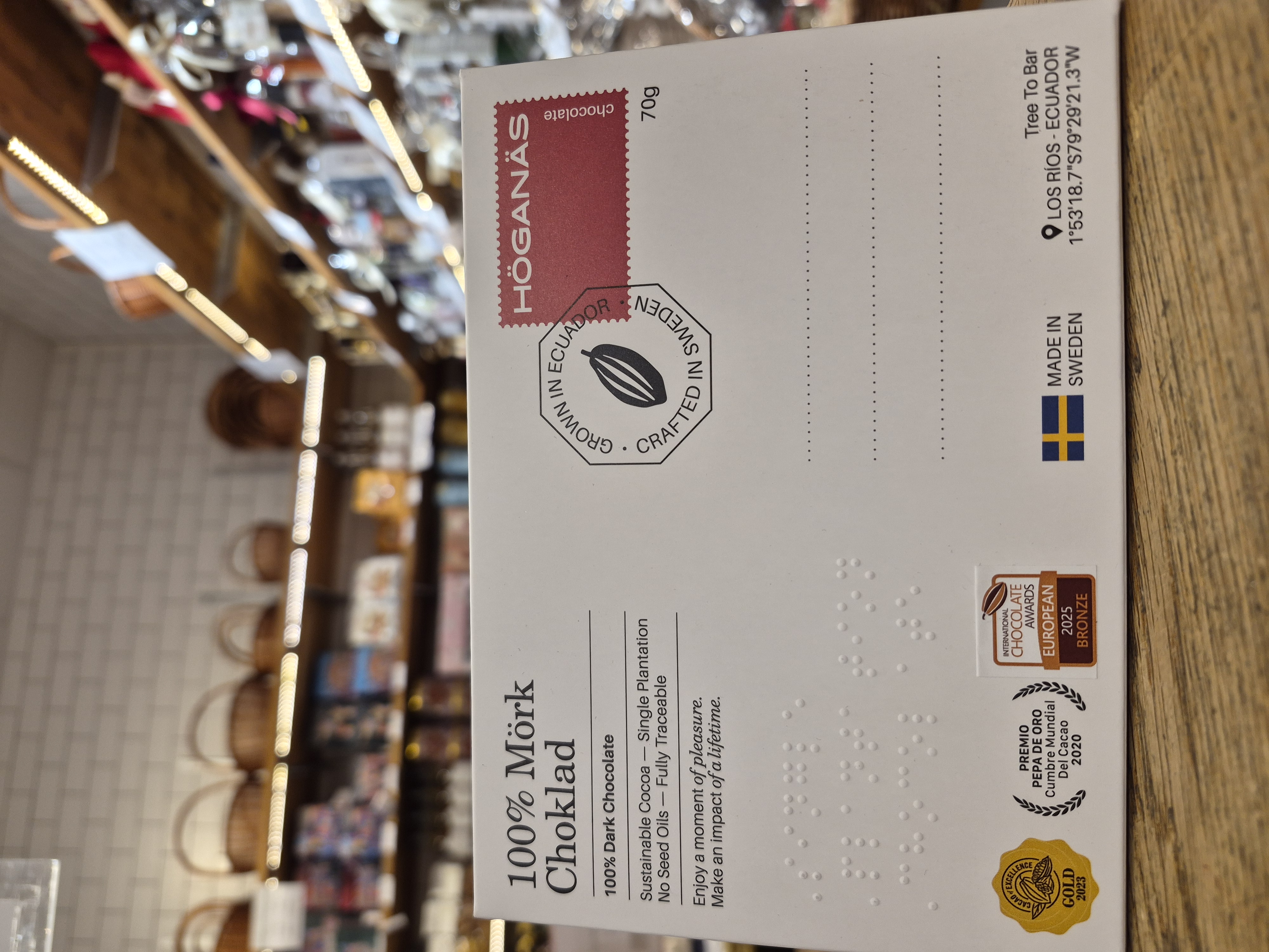 Höganäs -100% Mörk Choklad