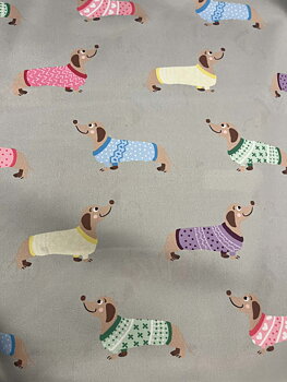 Satinscarf - Taxar-Grön