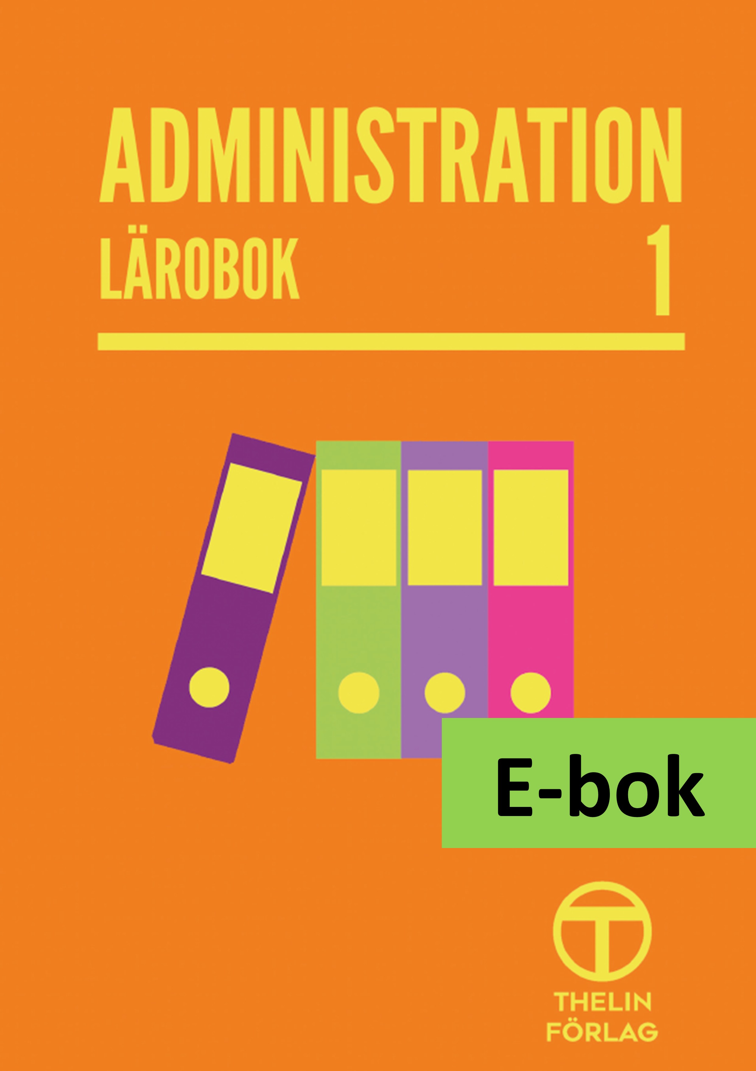 Administration 1  - Lärobok E-bok