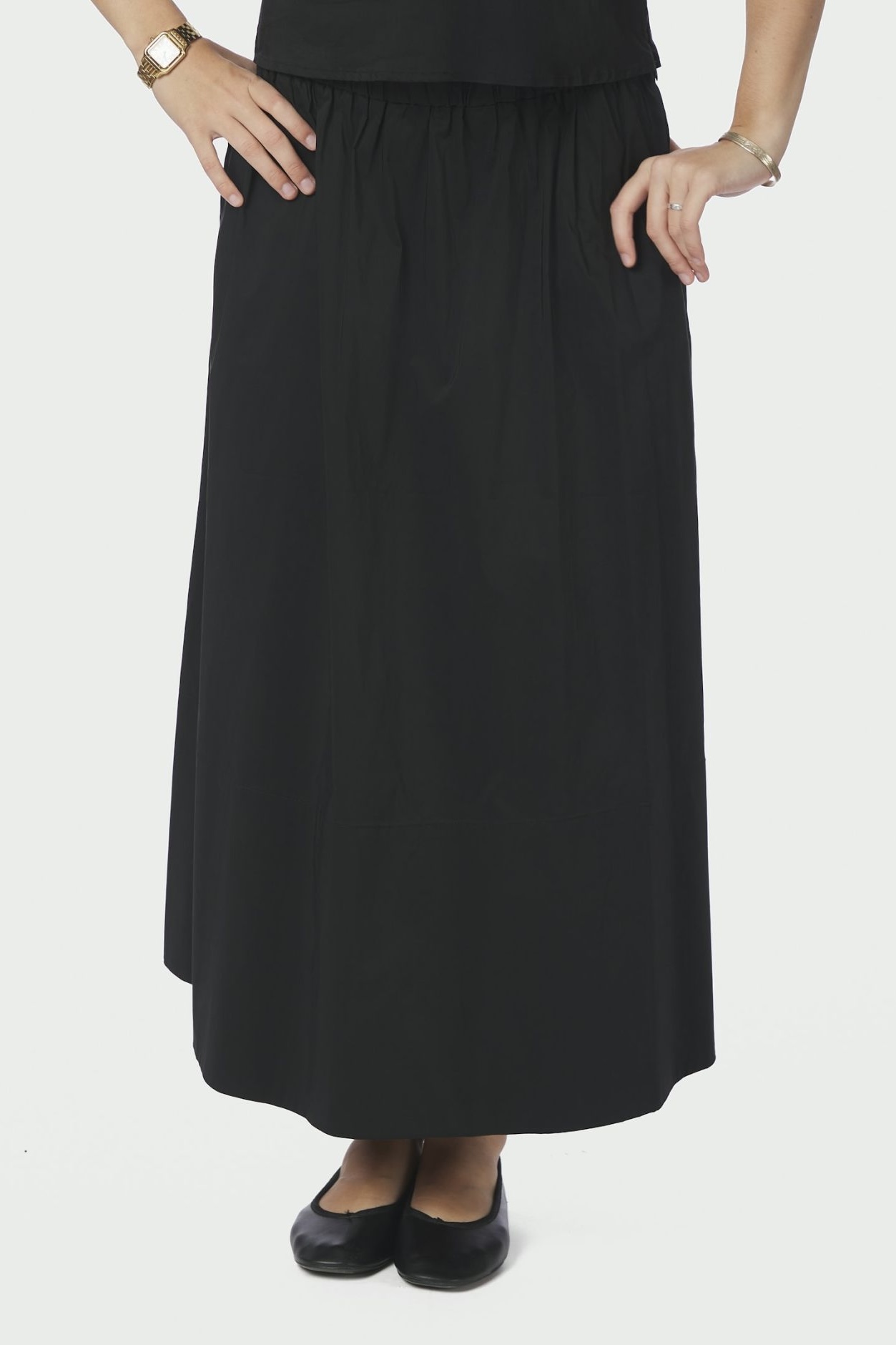 Neo Noir&nbsp;- Yara Poplin Skirt Black