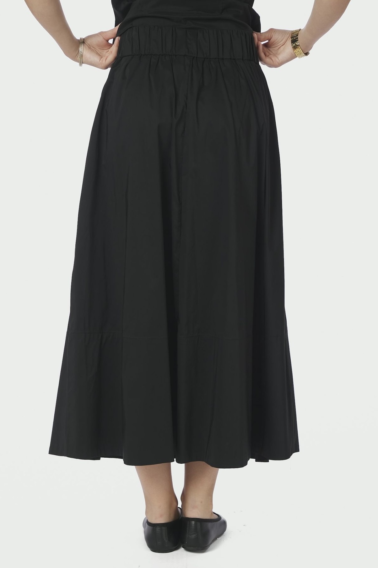 Neo Noir&nbsp;- Yara Poplin Skirt Black - 2