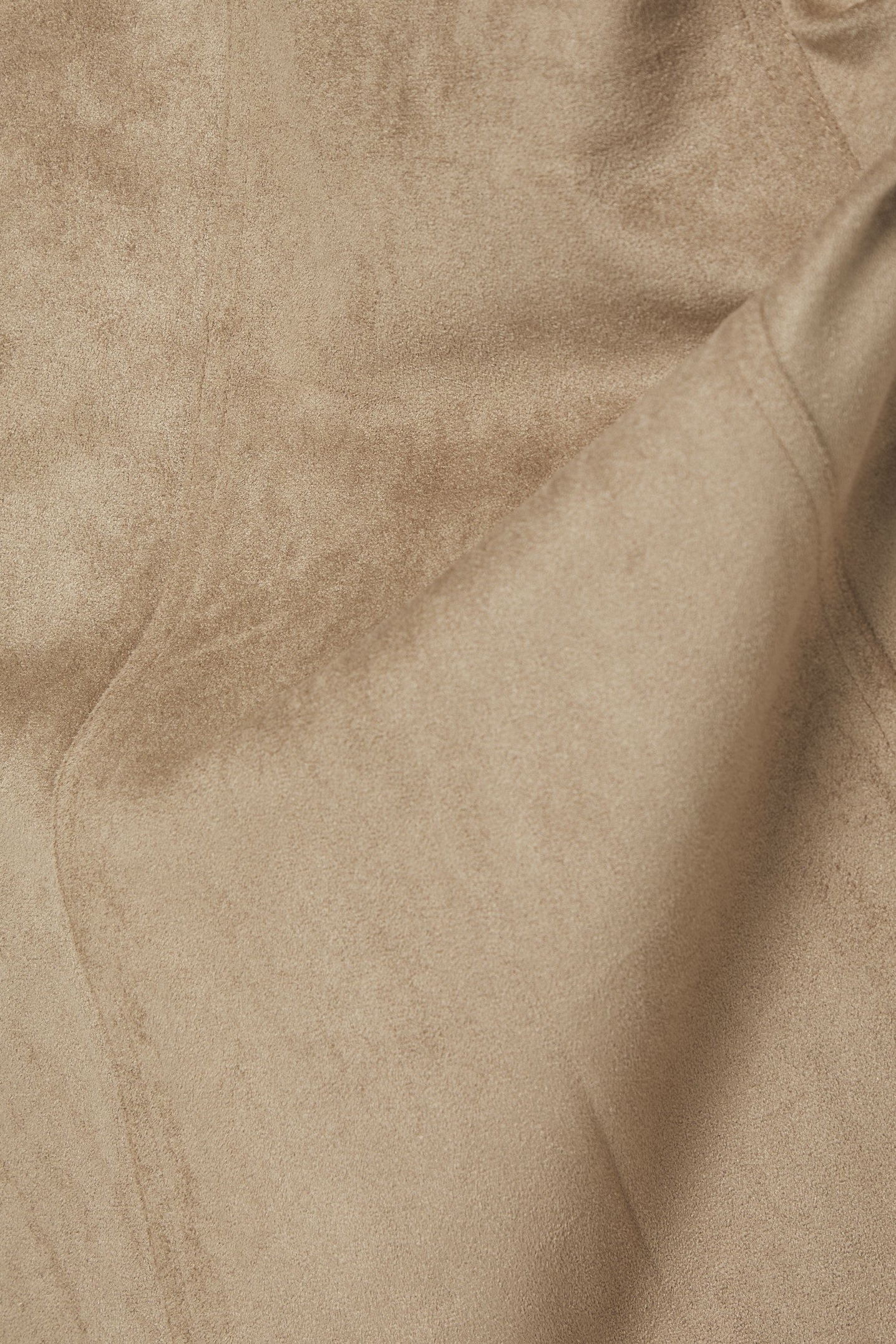 Neo Noir  - Raya Faux Suede Skirt Sand - 4