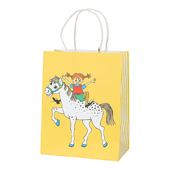 Presentpåse Pippi och Häst, medium