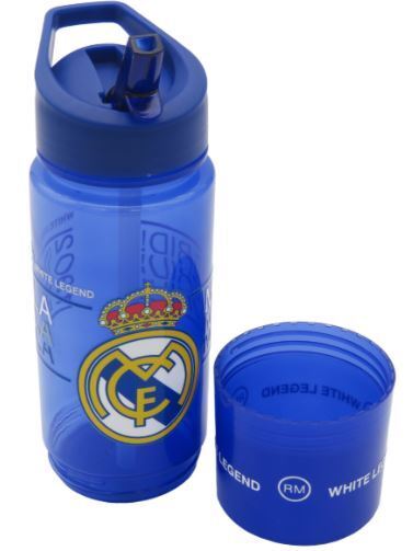 Real Madrid Vattenflaska Snacksflaska 450ml + 150ml - 2