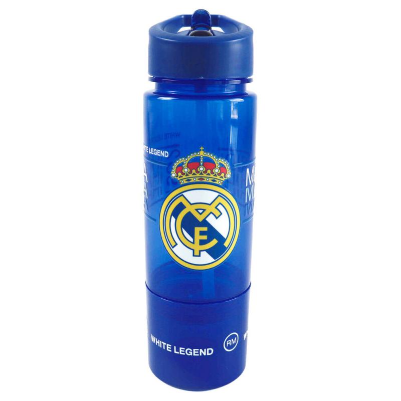 Real Madrid Vattenflaska Snacksflaska 450ml + 150ml
