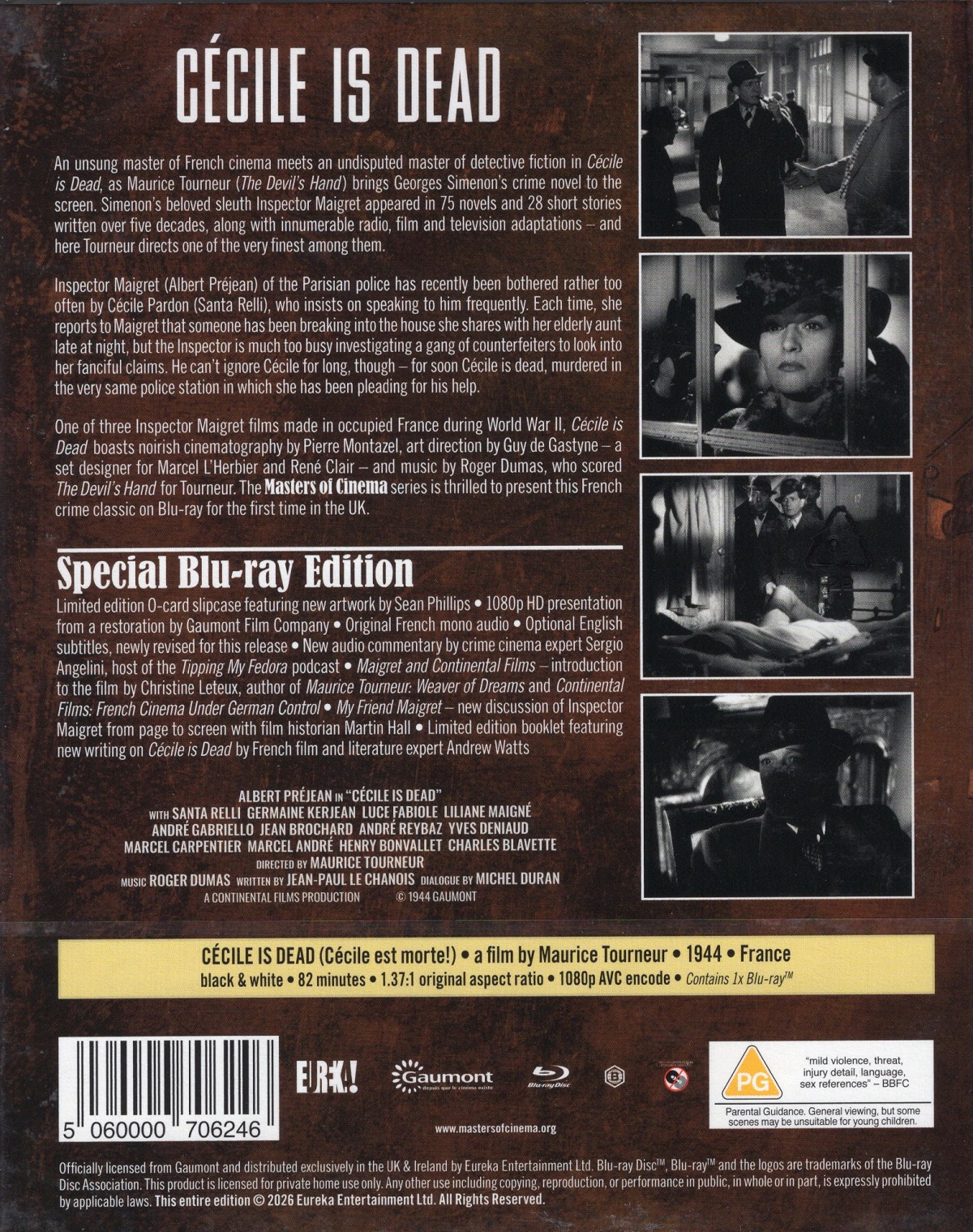Cecile Is Dead (Limited Edition) (ej svensk text) (Blu-ray) - 2