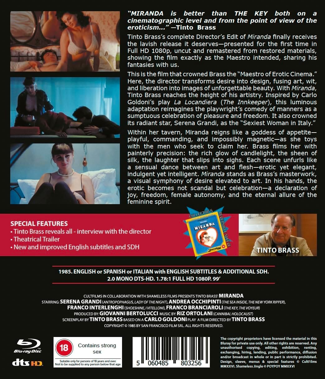 Miranda (ej svensk text) (Blu-ray) - 2