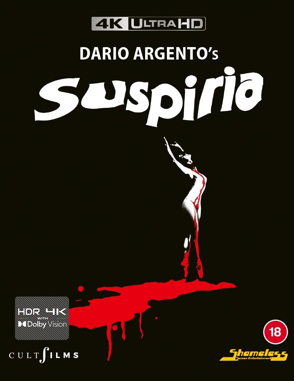 Suspiria (Limited Edition) (ej svensk text) (4K Ultra HD + Blu-ray Bonus)
