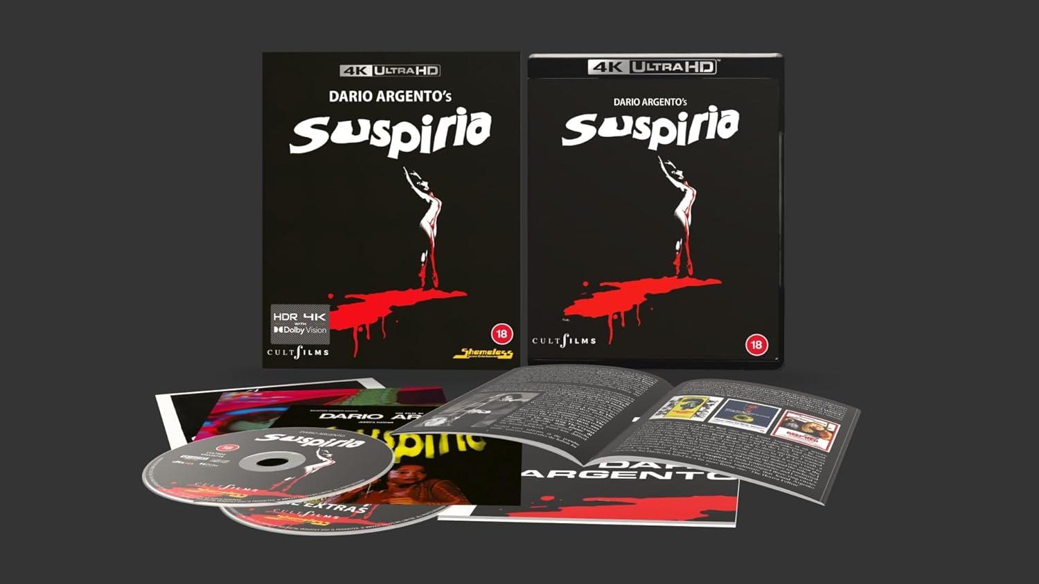 Suspiria (Limited Edition) (ej svensk text) (4K Ultra HD + Blu-ray Bonus) - 3