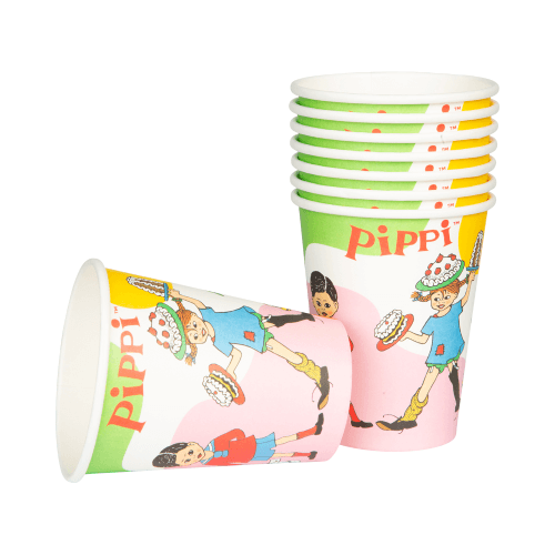 Pappersmuggar Pippi Långstrump, 8-pack - 2