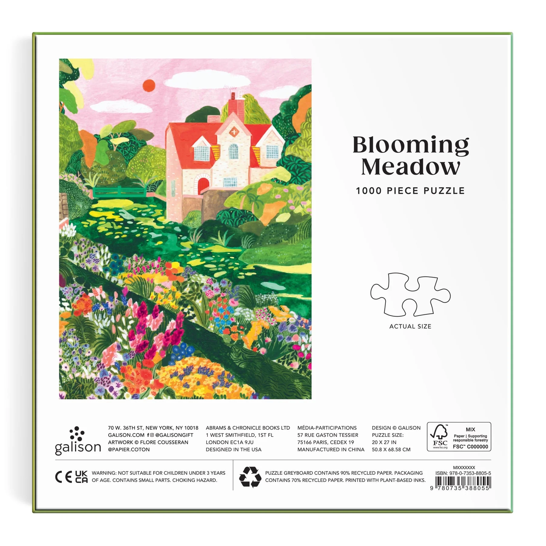 Blooming Meadow 1000 Piece Puzzle - 6