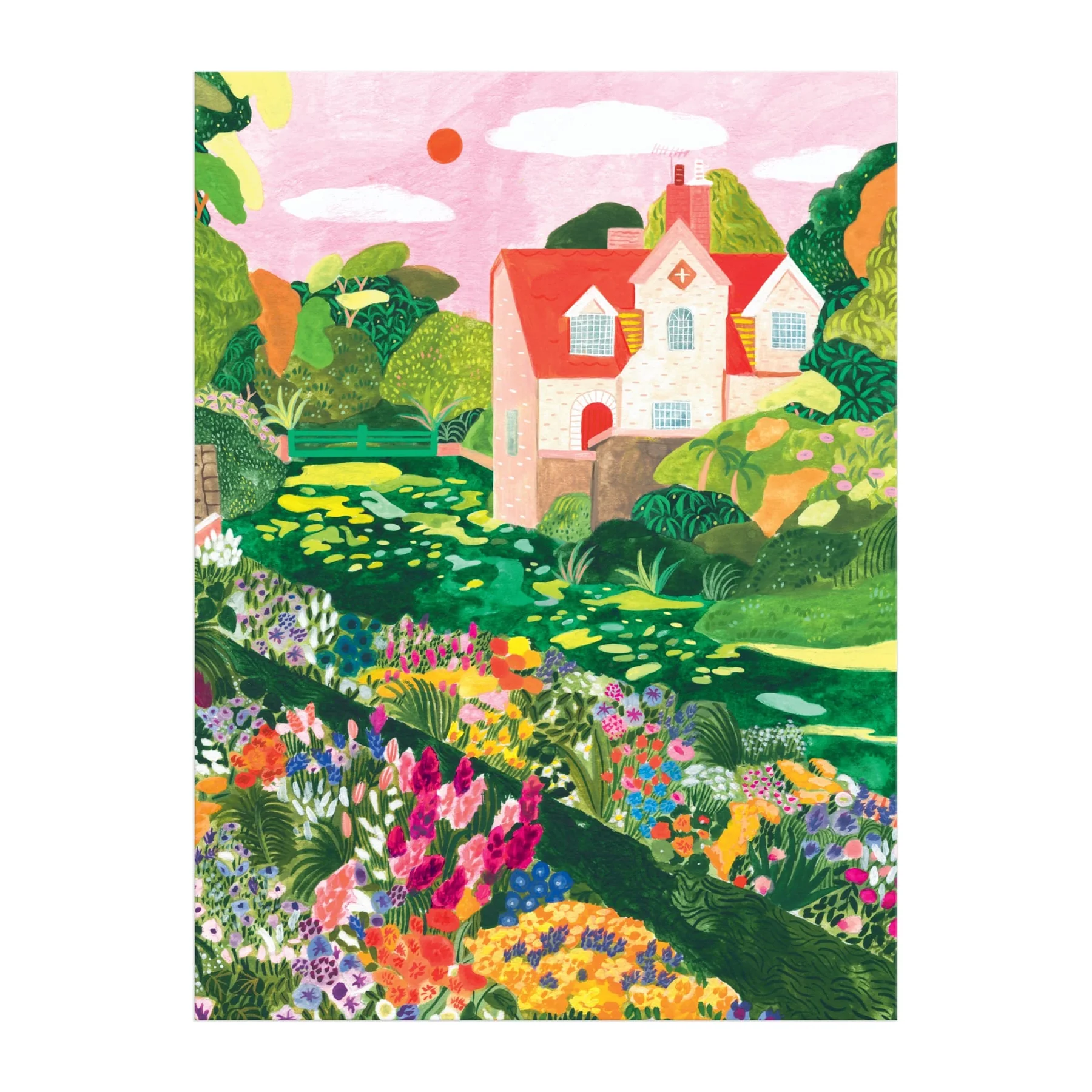 Blooming Meadow 1000 Piece Puzzle - 5