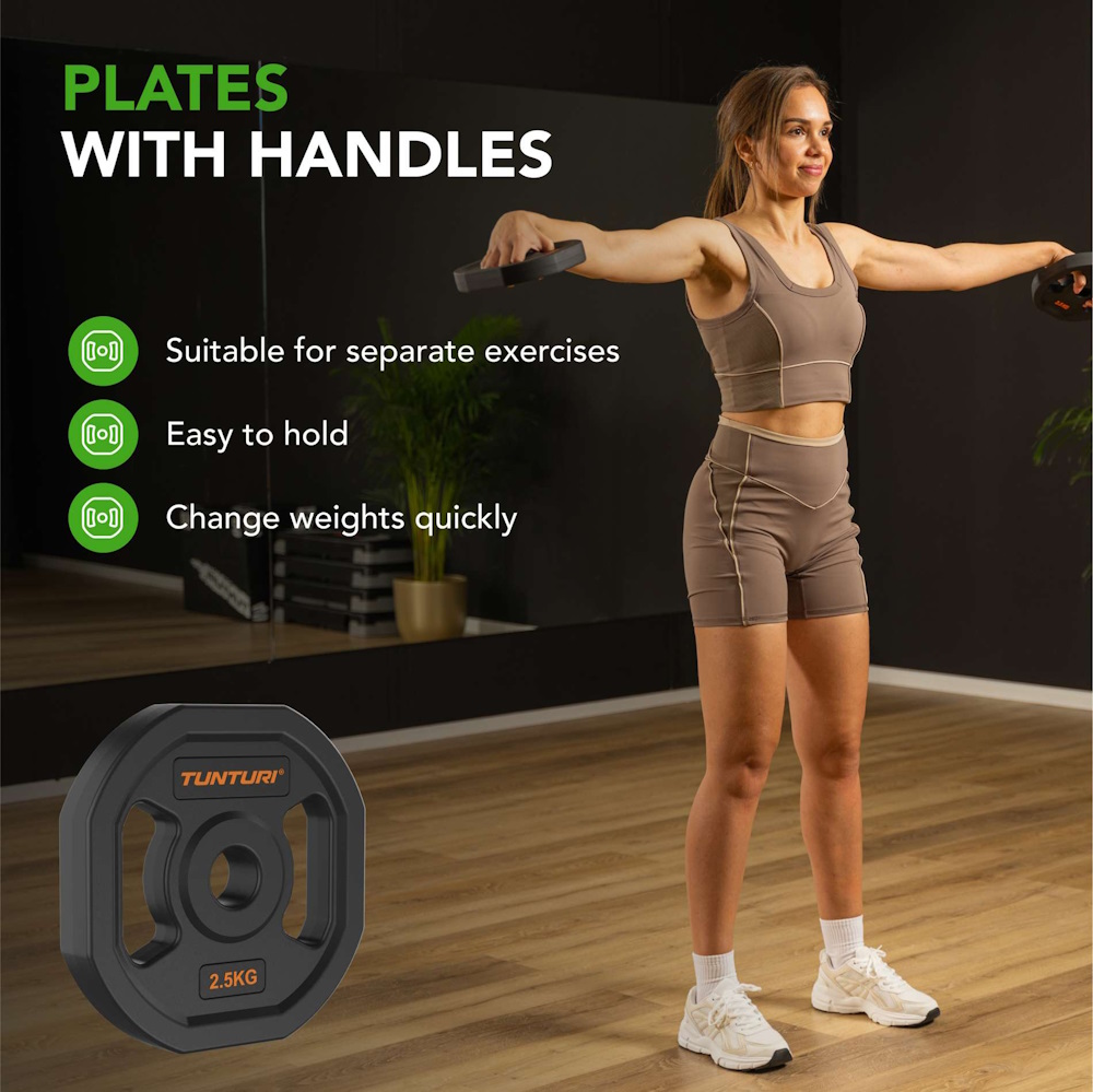 Tunturi Pro Aerobic Pump Set, 20 kg, TPU - 7