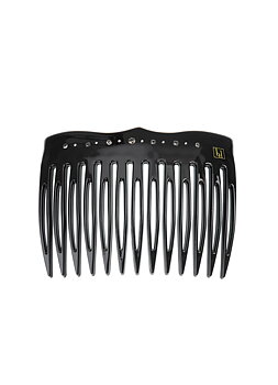 Comb Swarovski Black