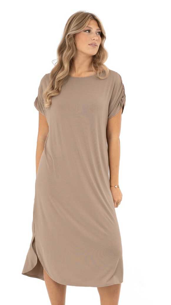 Ellery dress - Taupe - 2