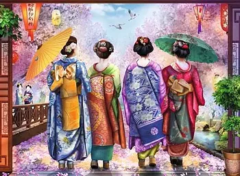 Blossom Walk,  500 Bitar Ravensburger