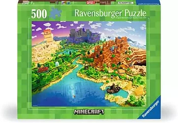 World of Minecraft,  500 Bitar Ravensburger