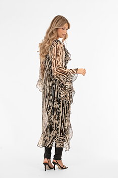 Capri Collection Anouk Kaftan Sand/Taupe/Black