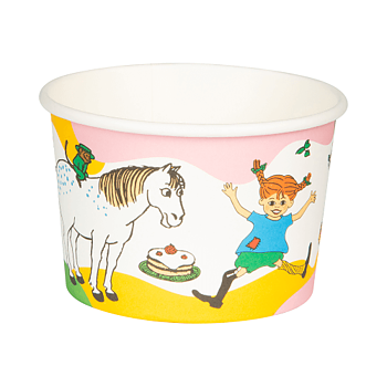 Glassbägare Pippi Långstrump