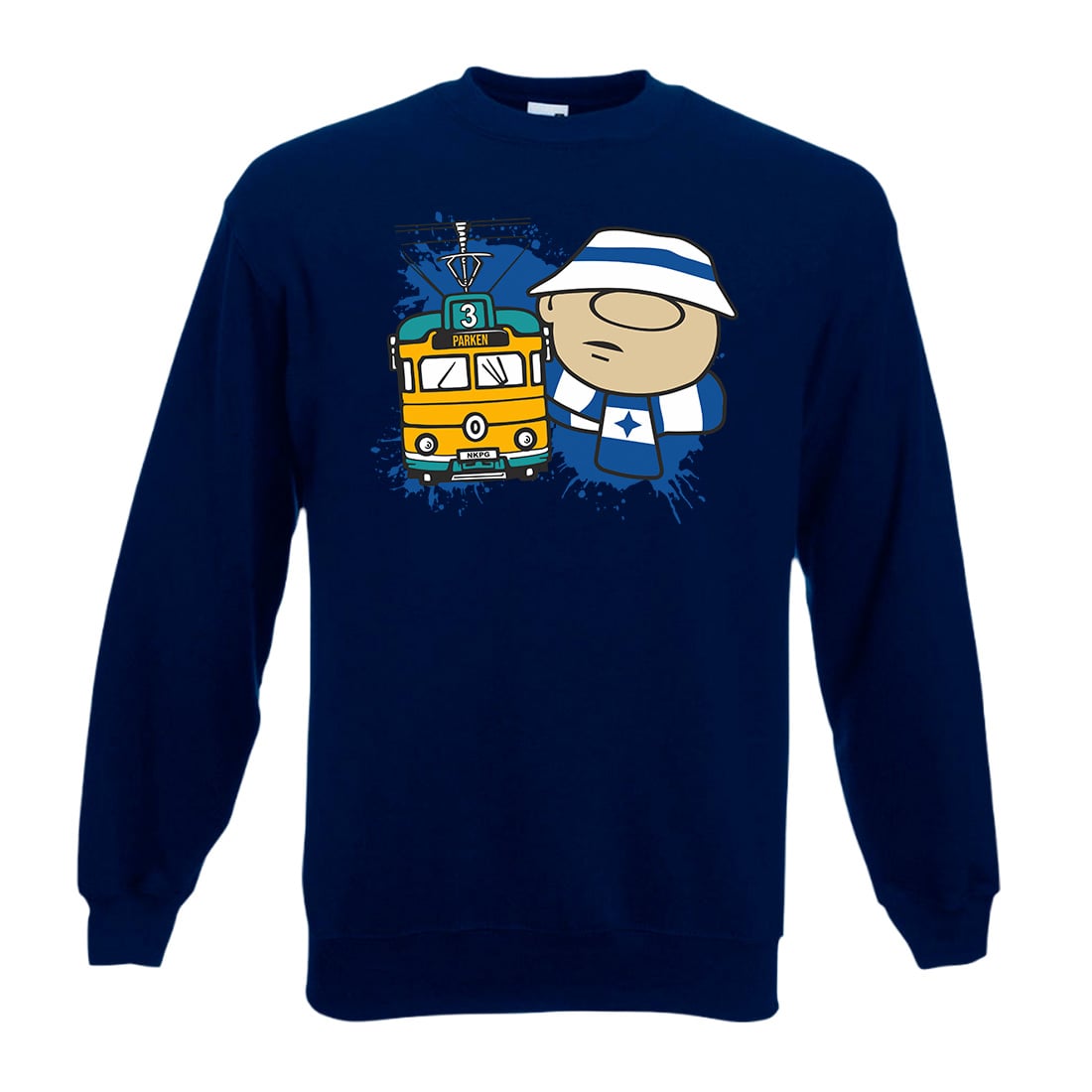 3:ans Spårvagn - Sweatshirt (Barn/Ungdom)