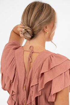 Capri Collection Empire Dress Rose Blush