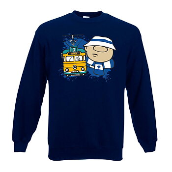 3:ans Spårvagn - Sweatshirt