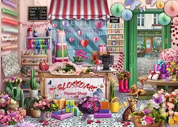 Blossoms Flower Shop, 1000 Bitar Ravensburger