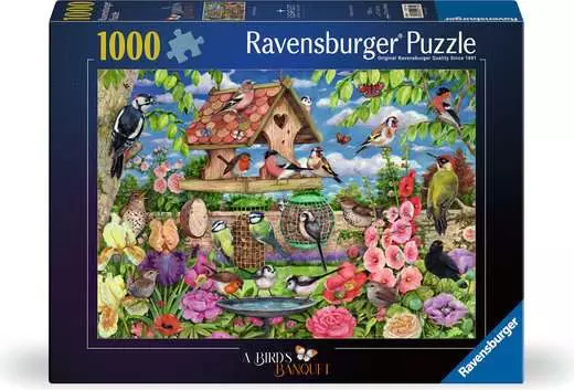 A Bird´s Banquet, 1000 Bitar Ravensburger - 2