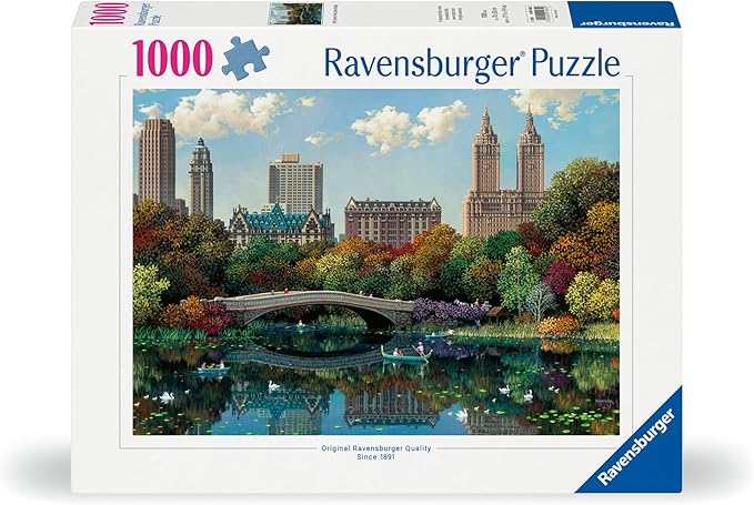 NY Central Park, Bow Bridge, 1000 Bitar Ravensburger - 2