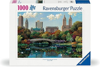 NY Central Park, Bow Bridge, 1000 Bitar Ravensburger